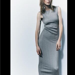 SPARKLY DRAPED DRESS